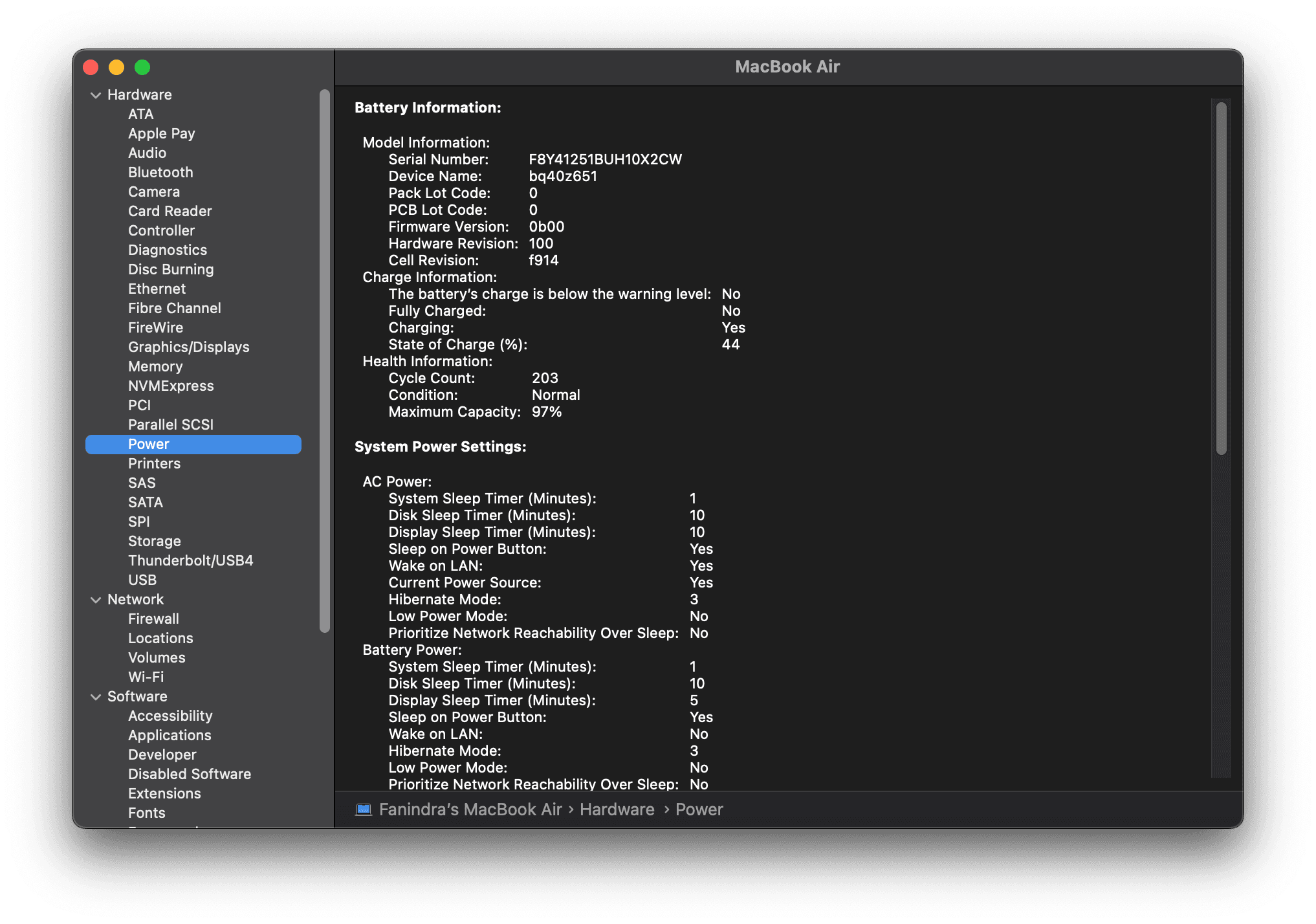 Mac Battery Health